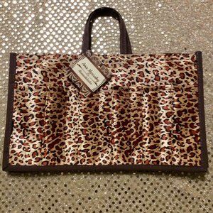 Ana Mezrahy Women Bag / Purse 11x7 Leopard Print. Condition is "New with tags".
